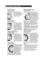 Preview for 8 page of Whirlpool LEN3634DW0 Use And Care Manual