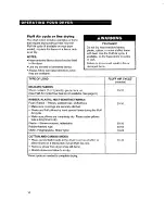 Preview for 10 page of Whirlpool LEN3634DW0 Use And Care Manual