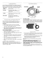 Preview for 8 page of Whirlpool LEQ8000JQ1 Use And Care Manual