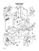 Preview for 2 page of Whirlpool LER3422AW0 Parts List