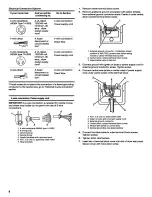 Предварительный просмотр 8 страницы Whirlpool LER3622HQ Use & Care Manual