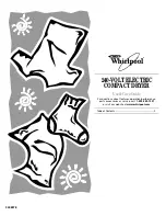 Preview for 1 page of Whirlpool LER3622HQ1 Use And Care Manual