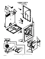 Preview for 3 page of Whirlpool LER3622PQ1 Parts List