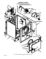 Предварительный просмотр 3 страницы Whirlpool LER4634EZ2 Top And Console Parts