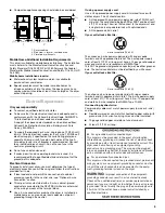 Предварительный просмотр 3 страницы Whirlpool LER4634PT Installation Instructions Manual