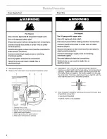 Preview for 4 page of Whirlpool LER5636PQ Installation Instructions Manual