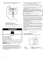 Preview for 8 page of Whirlpool LER5636PQ Installation Instructions Manual