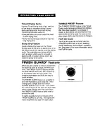 Preview for 8 page of Whirlpool LER5848EQ2 Use And Care Manual