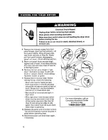 Preview for 16 page of Whirlpool LER5848EQ2 Use And Care Manual