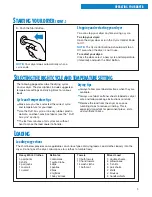 Preview for 9 page of Whirlpool LER5848EQ4 Use & Care Manual