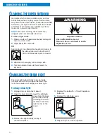 Preview for 14 page of Whirlpool LER5848EQ4 Use & Care Manual