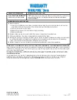 Preview for 24 page of Whirlpool LER5848EQ4 Use & Care Manual