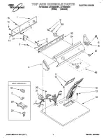 Whirlpool LET5624BW1 Parts List предпросмотр