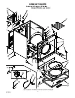 Предварительный просмотр 3 страницы Whirlpool LET7646DQ0 Parts List