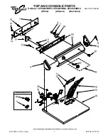 Whirlpool LEV4624BW0 Parts List preview