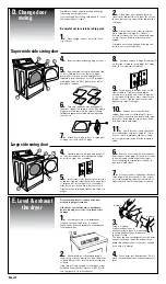 Предварительный просмотр 7 страницы Whirlpool LEV4634JQ0 Installation Instructions Manual