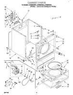 Preview for 4 page of Whirlpool LEV6634BW0 Parts List