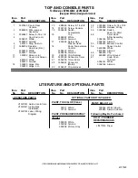 Preview for 2 page of Whirlpool LEV6634DQ0 Parts List