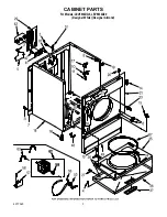 Preview for 3 page of Whirlpool LEV6634DQ0 Parts List