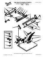 Предварительный просмотр 1 страницы Whirlpool LEV7646AW1 Parts List