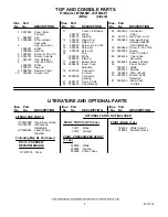 Предварительный просмотр 2 страницы Whirlpool LEV7646AW1 Parts List