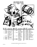 Предварительный просмотр 5 страницы Whirlpool LEV7646AW1 Parts List