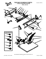 Предварительный просмотр 1 страницы Whirlpool LEV7646AW2 Parts List