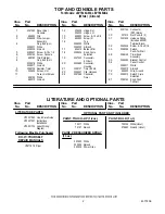 Предварительный просмотр 2 страницы Whirlpool LEV7646AW2 Parts List