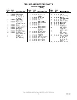 Предварительный просмотр 6 страницы Whirlpool LEW0050PQ2 Cabinet Parts