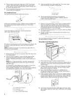 Предварительный просмотр 8 страницы Whirlpool LGN2000PG Installation Manual