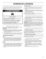 Preview for 13 page of Whirlpool LGQ8000JQ User Instructions