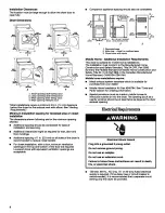 Preview for 4 page of Whirlpool LGQ8000JQ5 Installation Instructions Manual