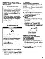 Preview for 5 page of Whirlpool LGQ8000JQ5 Installation Instructions Manual