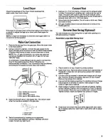 Preview for 9 page of Whirlpool LGQ8000JQ5 Installation Instructions Manual