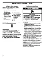 Preview for 12 page of Whirlpool LGQ8000JQ5 Installation Instructions Manual