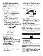 Preview for 5 page of Whirlpool LGR4634PQ Installation Instructions Manual