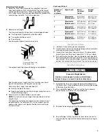 Preview for 7 page of Whirlpool LGR4634PQ Installation Instructions Manual