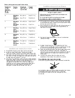 Preview for 17 page of Whirlpool LGR4634PQ Installation Instructions Manual