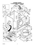 Preview for 4 page of Whirlpool LGT6634AN0 Parts List