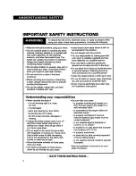 Preview for 4 page of Whirlpool LGT7646AQ0 Use And Care Manual