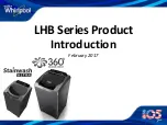 Предварительный просмотр 1 страницы Whirlpool LHB 1402 Product Introduction