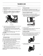 Предварительный просмотр 15 страницы Whirlpool LHW0050P Use And Care Manual