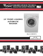 Whirlpool LHW0050PQ Service Manual предпросмотр