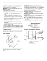 Предварительный просмотр 5 страницы Whirlpool LHW0050PQ4 Use & Care Manual