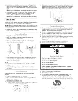 Предварительный просмотр 9 страницы Whirlpool LHW0050PQ4 Use & Care Manual