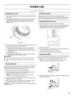 Предварительный просмотр 15 страницы Whirlpool LHW0050PQ4 Use & Care Manual