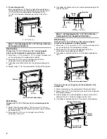 Предварительный просмотр 8 страницы Whirlpool LI3Y5B Installation Instructions And Use & Care Manual