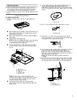 Предварительный просмотр 9 страницы Whirlpool LI3Y5B Installation Instructions And Use & Care Manual