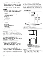 Предварительный просмотр 4 страницы Whirlpool LI3YRB Installation Instructions And Use & Care Manual