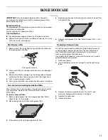 Предварительный просмотр 11 страницы Whirlpool LI3YRB Installation Instructions And Use & Care Manual